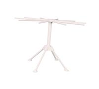 GLEAVI Soporte Plegable para Pasta con Pies Antideslizantes Secador de Fideos sin Tornillos para Cocina Pequeña Fácil Montaje y Almacenaje Compacto Blanco