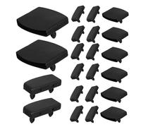 GLEAVI Soportes De Fijación Para Listones De Cama 36 Piezas Plástico Resistente Ajuste Seguro Para Camas Individuales y Sofás Reparaciones y Mantenimiento De Armazones