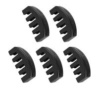 GLEAVI Sordinas de Goma Estilo Garra para Violín 4/4, 3/4 y 1/2 Pack de 5 Reductor de Sonido Fácil Instalación para Entrenamiento y Uso en Casa