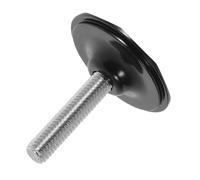 GLEAVI Tapa Superior para Dirección de Bicicleta 318 MM de Aluminio Negro Cubiertas Superiores del Vástago de Horquilla Delantera Tornillo de Dirección Incluido Compatible con