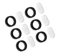 GLEAVI Tela No Tejida 6 Juegos de Filtros para Fuente de Agua para Gatos Carbón Activado Filtración Efectiva para Mascotas Compatible para Hogares y Oficinas