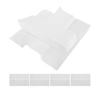 GLEAVI Toallas de Mano Desechables Blancas, 200 Hojas, Papel Absorbente para Baño, Cocina y Eventos, Servilletas de Papel para Invitados, Triple Pliegue, Uso Comercial y Hospitalario