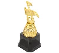 GLEAVI Trofeo de Música Pequeño de Plástico Forma de Nota Musical Mini Trofeo Decorativo para Competición Infantil y Premiación Escolar Resistente y Práctico Reutilizable