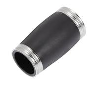 GLEAVI Tubo de Clarinete Dos Secciones de Baquelita, Ajuste de Tono si Bemol, Acabado Artesanal Detallado, Ligero y Resistente, para Clarinetistas en Práctica y Concierto