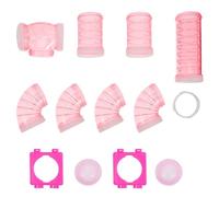 GLEAVI Túnel y Conjunto de Tubos para Jaula de Hámster, Juego DIY de 12 Piezas Tapones y Paneles, Accesorio para Mascotas Pequeñas para Crear Espacios Seguros y Actividades Divertidas en