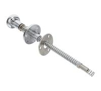 GLEAVI Varilla de Resorte Metálica para Máquina de Pinball Arcade, Palanca de Reemplazo de 190 Mm con Cabeza de Hongo Plateada, Palanca de Control Duradera para Juegos de Arcade y Mini