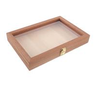 GLEAVI Vitrina de Mariposas: Caja Rectangular para especímenes de entomología - Caja de Sombras de Madera con Tapa Transparente - Conservación de Insectos Vintage para Colecciones y decoración del