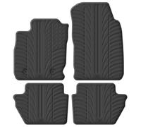 gled Anillo 0563 Jue Alfombrillas De ma Ecosport Facelift 11/2017 de (Perfil T 4 piezas + clips de montaje), color negro