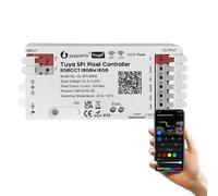 GLEDOPTO Tuya SPI Pixel Controller RGBCCT RGBW RGB WiFi LED Controller Dynamic Light Music Sync Funciona con Smart Life Google Assistant Alexa Yandex (206W-WiFi SPI)