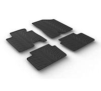 Gledring 0190 Alfombrilla de Goma negro