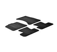 Gledring Alfombrillas de Goma Compatible con Audi Q5 2008-2016 (Perfil T 4-Partes + Clips de Montaje)
