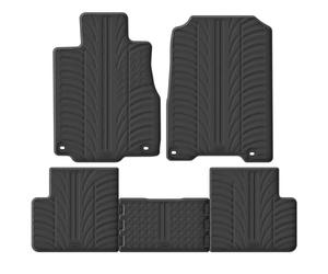 Gledring 0306 Alfombrilla de Goma negro