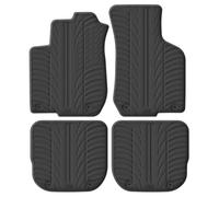 Gledring Alfombrillas de Goma Compatible con Audi A3 8L 1996-2003 (Perfil T 4-Partes + Clips de Montaje)