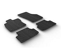 Gledring Alfombrillas de Goma Compatible con Audi A3 (8V) HB/Sportback/Berlina 2012-2020 (Perfil T 4-Partes + Clips de Montaje)