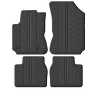 Gledring Alfombrillas de Goma Compatible con Audi A4 1996-2000 (Perfil T 4-Partes + Clips de Montaje)