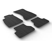 Gledring Alfombrillas de Goma Compatible con Audi A4 2015-2021 & FL 2021- (Perfil T 4-Partes + Clips de Montaje)