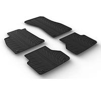 Gledring Alfombrillas de Goma Compatible con Audi A6 & A7 5/2018- (Perfil T 4-Partes + Clips de Montaje)