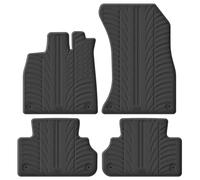 Gledring Alfombrillas de Goma Compatible con Audi Q5 2017- Incl. Q5 Sportback 2020- (Perfil T 4-Partes + Clips de Montaje)