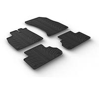 Gledring Alfombrillas de Goma Compatible con Audi Q5 2017- Incl. Q5 Sportback 2020- (Perfil T 4-Partes + Clips de Montaje)
