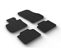 Gledring Alfombrillas de Goma Compatible con BMW Serie 2 (U06) Active Tourer 2021- (Perfil T 4-Partes + Clips de Montaje)