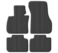 Gledring Alfombrillas de Goma Compatible con BMW X1 F48 2015-2022 Incl. Hybrid (Perfil T 4-Partes + Clips de Montaje)