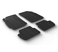 Gledring Alfombrillas de Goma Compatible con Chevrolet Spark 2010- (Perfil T 4-Partes)