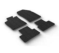 Gledring Alfombrillas de Goma Compatible con Citroën DS4 II 2021- Incl. Cross (Perfil T 4-Partes + Clips de Montaje)