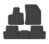 Gledring Alfombrillas de Goma Compatible con Citroën DS7 Crossback 2018- (Perfil T 5-Partes + Clips de Montaje)