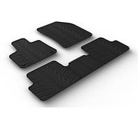 Gledring Alfombrillas de Goma Compatible con Citroën DS7 Crossback 2018- (Perfil T 5-Partes + Clips de Montaje)