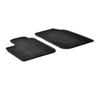 Gledring Alfombrillas de Goma Compatible con Dacia Logan Furgon/Pick-Up 2005- (Perfil T 2-Partes)