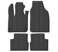 Gledring Alfombrillas de Goma Compatible con Fiat 500e 2020- (Perfil T 4-Partes + Clips de Montaje)