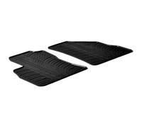 Gledring Alfombrillas de Goma Compatible con Fiat Doblo Cargo 3-Puertas 2010-2023 & Opel Combo Cargo 3-Puertas 2011-2018 (Perfil T 2-Partes + Clips de Montaje)