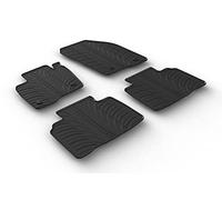 Gledring Alfombrillas de Goma Compatible con Ford Edge 2016- (Perfil T 4-Partes + Clips de Montaje)