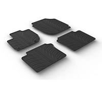 Gledring Alfombrillas de Goma Compatible con Honda HR-V (RU) 2015-2021 (Perfil T 4-Partes + Clips de Montaje)