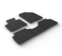 Gledring Alfombrillas de Goma Compatible con Kia Sorento III (UM) 2015-2020 (Perfil T 5-Partes + Clips de Montaje)