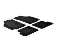 Gledring Alfombrillas de Goma Compatible con Lancia Ypsilon 2003-2011 (Perfil T 4-Partes + Clips de Montaje)