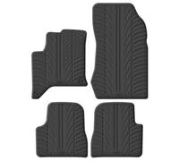Gledring Alfombrillas de Goma Compatible con Lancia Ypsilon (L21) MHEV 2024- (Perfil T 4-Partes + Clips de Montaje)