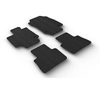 Gledring Alfombrillas de Goma Compatible con Lexus NX PHEV 2022- (Perfil T 4-Partes + Clips de Montaje)