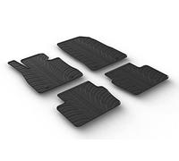 Gledring Alfombrillas de Goma Compatible con Mazda 2 11/2014- (Perfil T 4-Partes + Clips de Montaje)