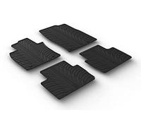 Gledring Alfombrillas de Goma Compatible con Mazda CX-30 8/2019- (Perfil T 4-Partes + Clips de Montaje)