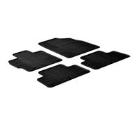 Gledring Alfombrillas de Goma Compatible con Mazda CX-7 diésel 2007- (Perfil T 4-Partes + Clips de Montaje)