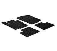 Gledring Alfombrillas de Goma Compatible con Mercedes ML W166 2011- & GLE C292 2015- (Perfil T 4-Partes + Clips de Montaje)