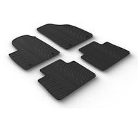 Gledring Alfombrillas de Goma Compatible con MG (E) HS Plug-in-Hybrid 2019- (Cambio Manual) (Perfil T 4-Partes)