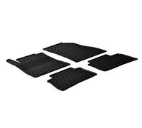 Gledring 0293 Alfombrilla de Goma negro
