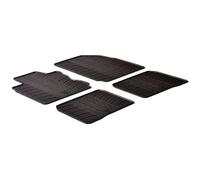 Gledring Alfombrillas de Goma Compatible con Nissan Note 2006-2012 (Perfil T 4-Partes)