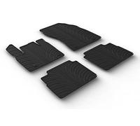 Gledring Alfombrillas de Goma Compatible con Nissan X-Trail e-Power Hybrid 2021- (Perfil T 4-Partes + Clips de Montaje)