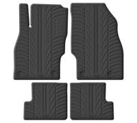 Gledring Alfombrillas de Goma Compatible con Opel Adam 2013- (Perfil T 4-Partes + Clips de Montaje)