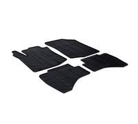Gledring Alfombrillas de Goma Compatible con Peugeot 108 & Citroën C1 2014- (Perfil T 4-Partes + Clips de Montaje)