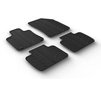 Gledring Alfombrillas de Goma Compatible con Peugeot 508 II 2019- (Perfil T 4-Partes + Clips de Montaje)