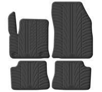 Gledring Alfombrillas de Goma Compatible con Peugeot e-208 II & Opel e-Corsa F 2019- / Mokka-e 2020- (Perfil T 4-Partes + Clips de Montaje)